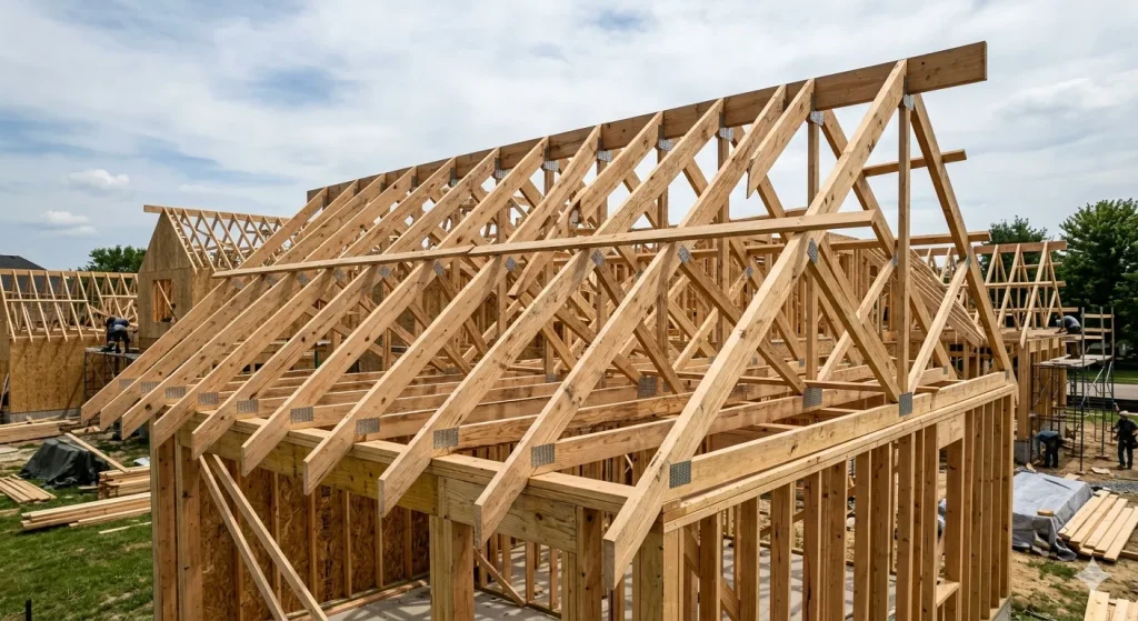 Prefabricated Roof Trusses